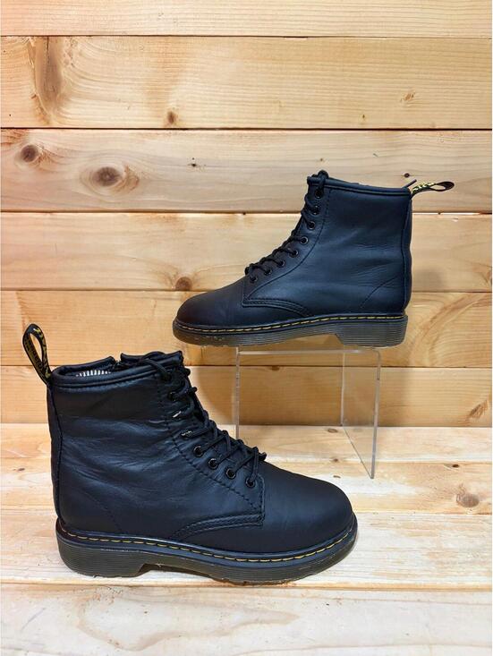 Dr. Martens Other - Doc Martens Air Wair 1460J Black Combat Boots Size Kids US 2
